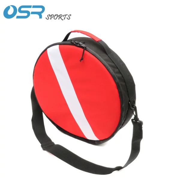 Submersible Nylon Shock Absorbing Foam Adjuster Round Bag Includes Shoulder Strap for Hand Carrying