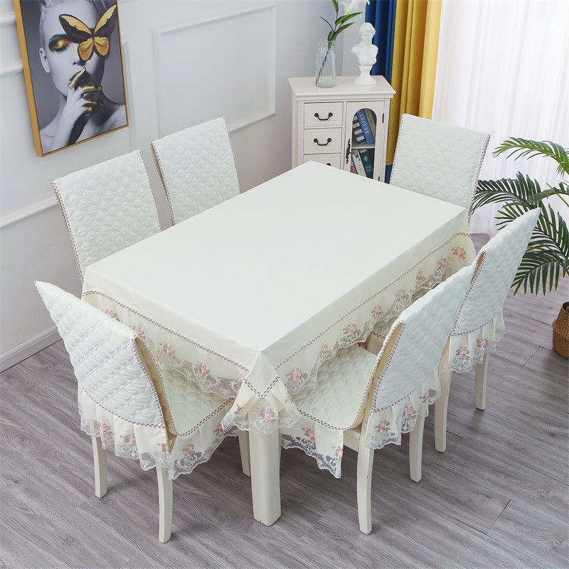 餐桌椅套全套餐椅套椅子套罩连体椅子套餐椅垫套装凳子套茶几布