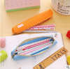Fresh small pencil case, coloured pencils for elementary school students, stationery, storage bag, South Korea