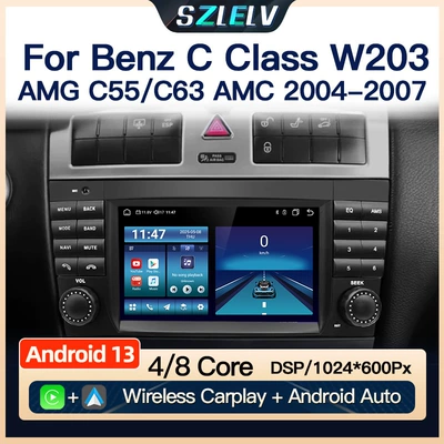 DVD Navigation, Mercedes-Benz Clk C-Class W203