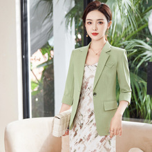 西装外套女春秋韩版时尚气质女神范休闲小个子高端职业装西服上衣