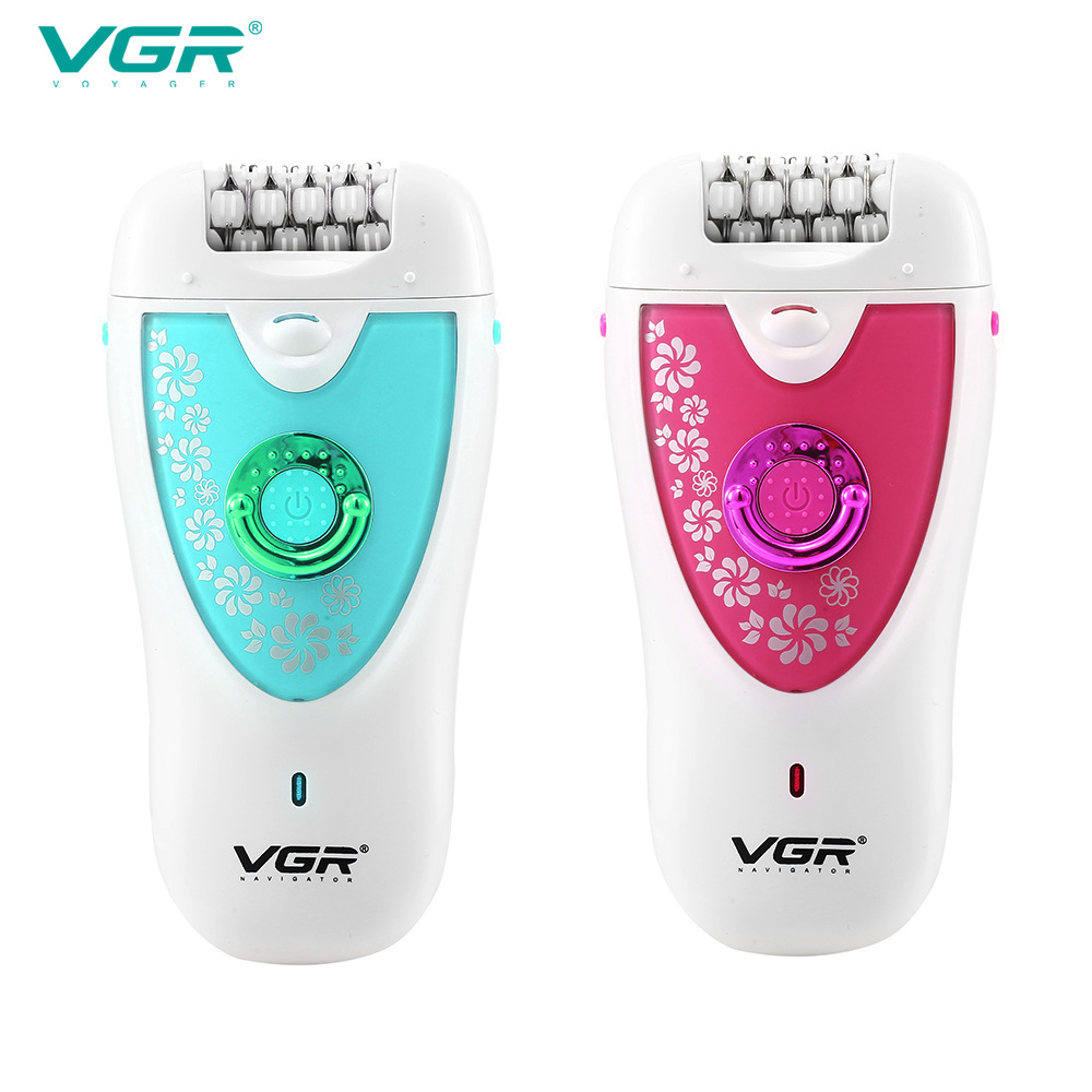 VGR Cross-border Electric Epilator for Women, Brand Handheld Epilator, Eyebrow Trimmer, Amazon V-722