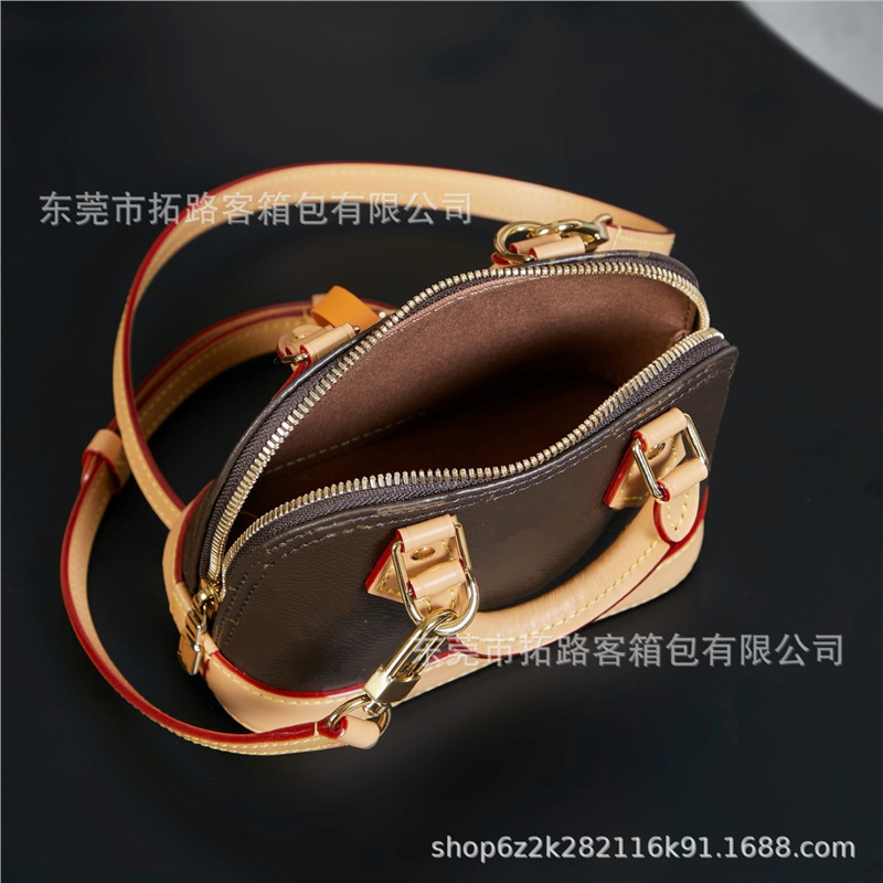 M&Lv Lv Classic Monogram Alma Mini Shell Bag for Women, High-End Handbag, Shoulder Bag, Crossbody Bag M&Lv Lv Classic Monogram Alma Mini Shell Bag for Women, High-End Handbag, Shoulder Bag, Crossbody Bag