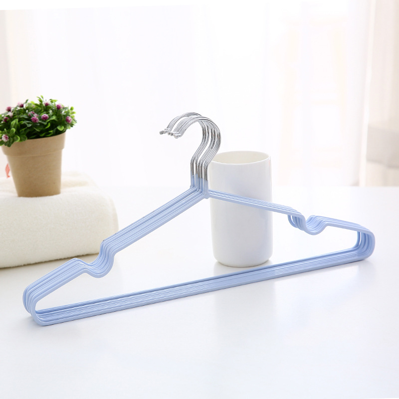 Percha Antideslizante con Ranura para Secado de Ropa