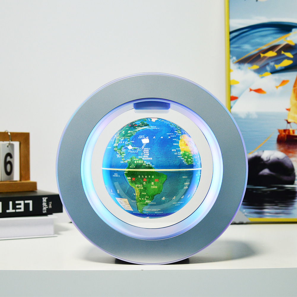 厂家爆款磁悬浮6寸礼品抖音黑科技家居摆件创意节日礼物一件代发