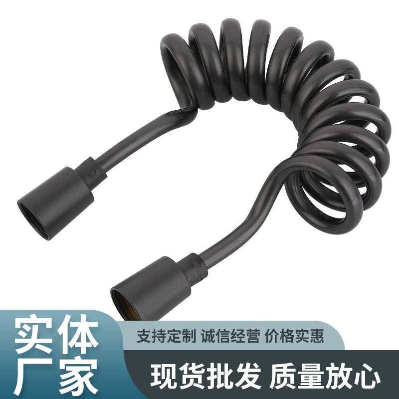 シャワーヘッドホース電話線伸縮水管シャワーシャワースプリング管トイレットパートナー洗浄スプレーガンホース|undefined