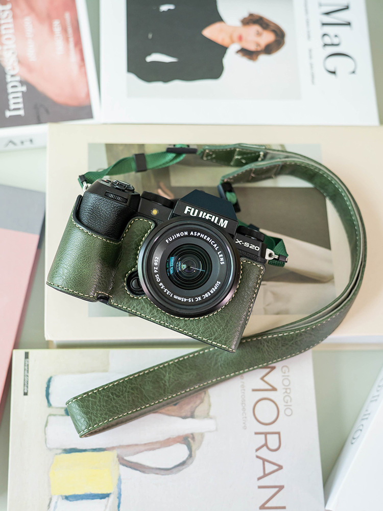 Funda protectora Fuji XS20 Bolsa para cámara XS10 Funda de cuero de segunda generación XH2S Bolsa base XT5X100VI Accesorios