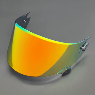 Shark RACE R PRO GP Lenses Lorenzo Redding Large Tail Plated Helmet Lenses Sunscreen Mirrored (Dəbilqə (Kaska) aksesuarları) - race-r-pro-gp-tea-red