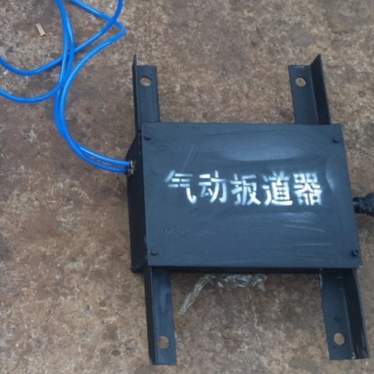 矿车道岔钢轨道岔换向用卧式气控道岔装置 矿用QFC气动扳道器