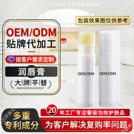 OEM定制亚马逊跨境唇膏果味补水保湿滋润防干裂润唇膏贴牌代加工