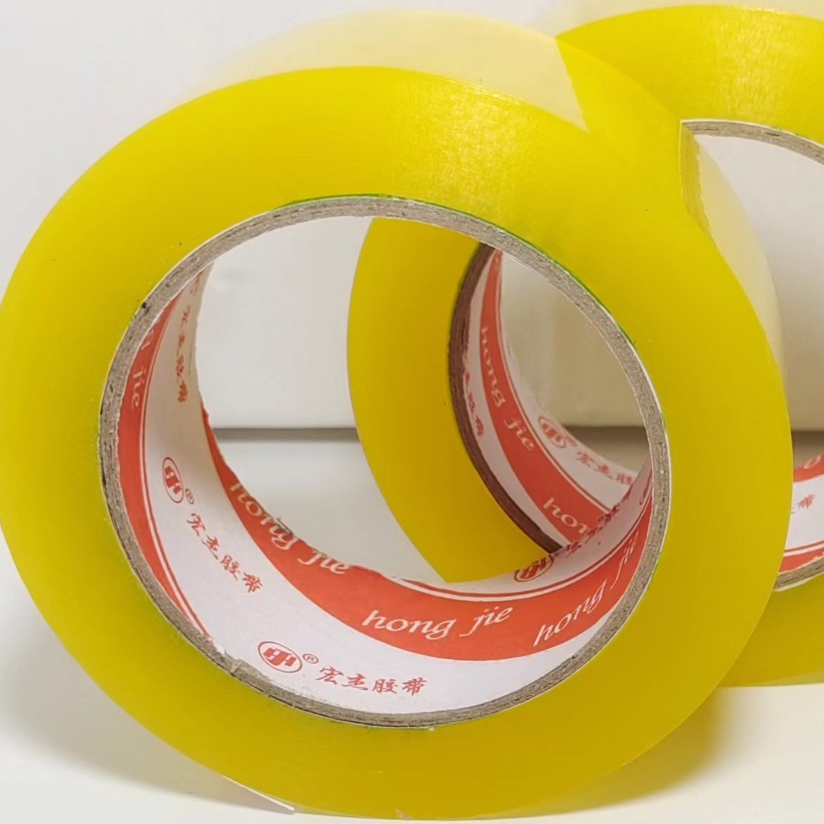 透明出口封箱打包胶带加工物流高粘性抗拉伸物流运输打包透明胶带