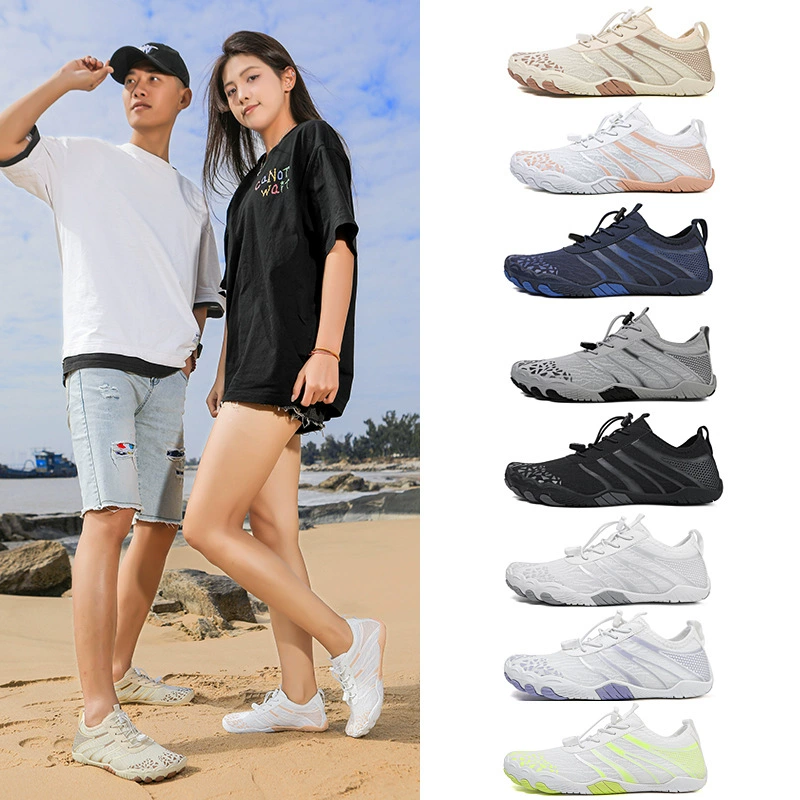 Новые трансграничные кроссовки для активного отдыха, легкие быстросохнущие аквашузы, обувь для йоги и фитнеса для пар, пятипальцевые кроссовки для походов и альпинизма