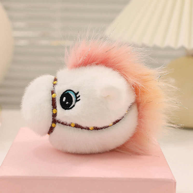 クロスボーダーのシミュレーションの馬のぬいぐるみの馬の頭は鍵を掛けて肖馬年のマスコットの人形を掛けます。|undefined