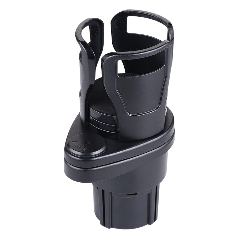 Portavasos de Venta caliente de comercio exterior portavasos de agua de coche multifuncional uno-dos de doble capa de almacenamiento giratorio titular de la taza de la bebida del coche