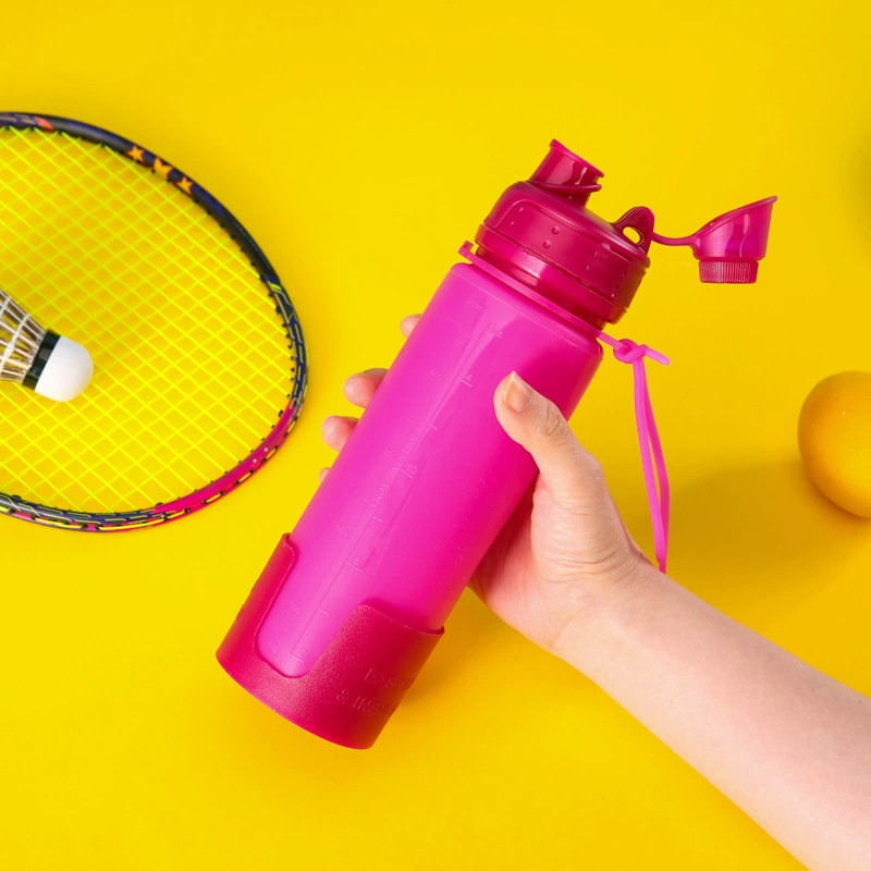 Foldable capacious creative sports bottle for camping for gym
