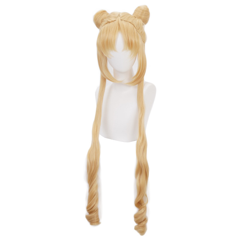 [Haogang] American Girl Warrior cosplay Wig Water Ice Moon Moon Princess Moon Hare Rabbit Wig