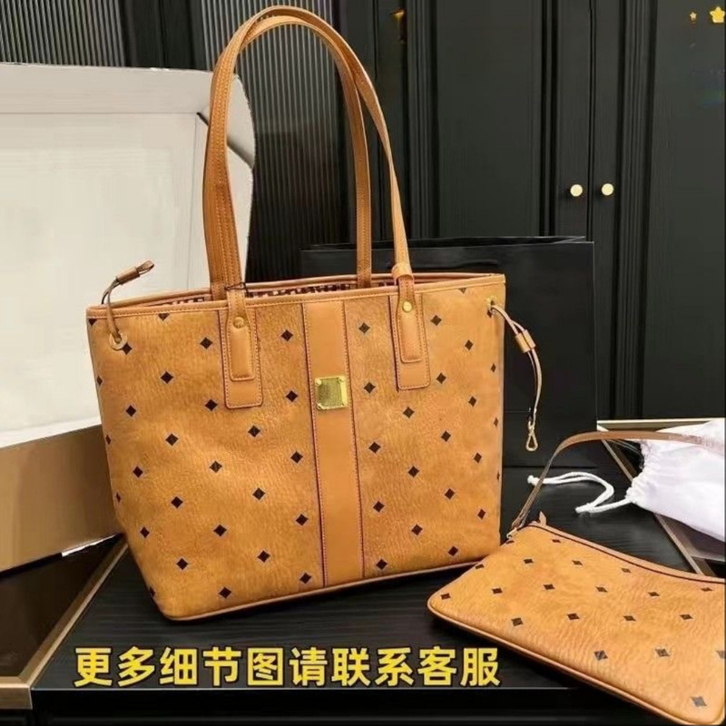MCミニLIZプリントハンドバッグ小中号両面子母バッグワンショルダー大容量toteトートショッピングバッグ|undefined