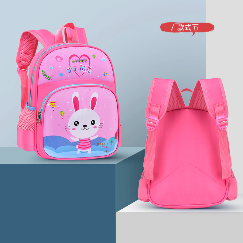 UIME kindergarten niños y niñas 3 años de edad almohadilla de hombro alivio de Carga Protección de la columna vertebral LOGO mochila para niños mochila de dibujos animados lindo en stock