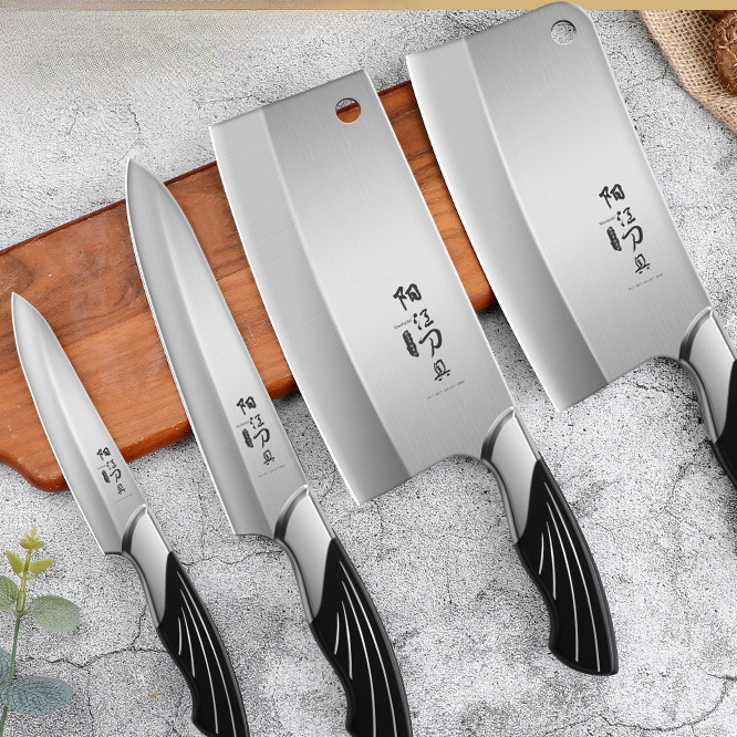 Kit de cuchillos de cocina, cuchillos de cocina, tablero de cocina 2 - en - 1 para el hogar, un conjunto completo de cuchillos de cocina de regalo de reunión anual, cuchillo de hueso de pinzón.