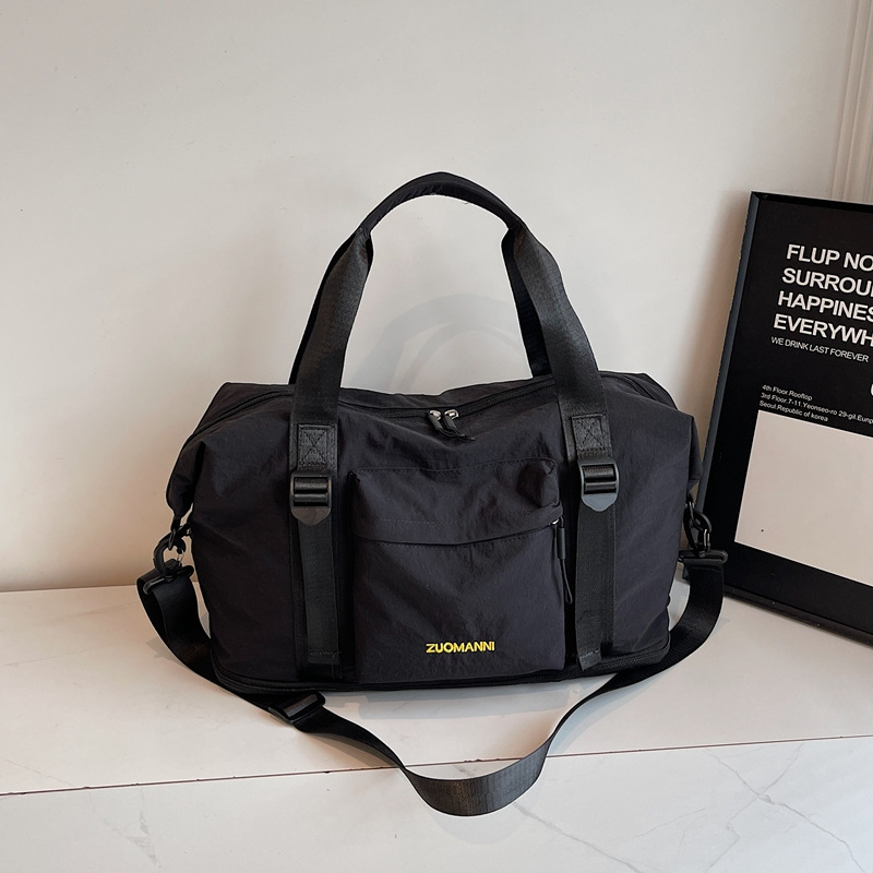 Bolsas de viaje al por mayor estilo empalme contraste de alto valor de equipaje expansión de gran capacidad bolsas de yoga deportivas bolsas