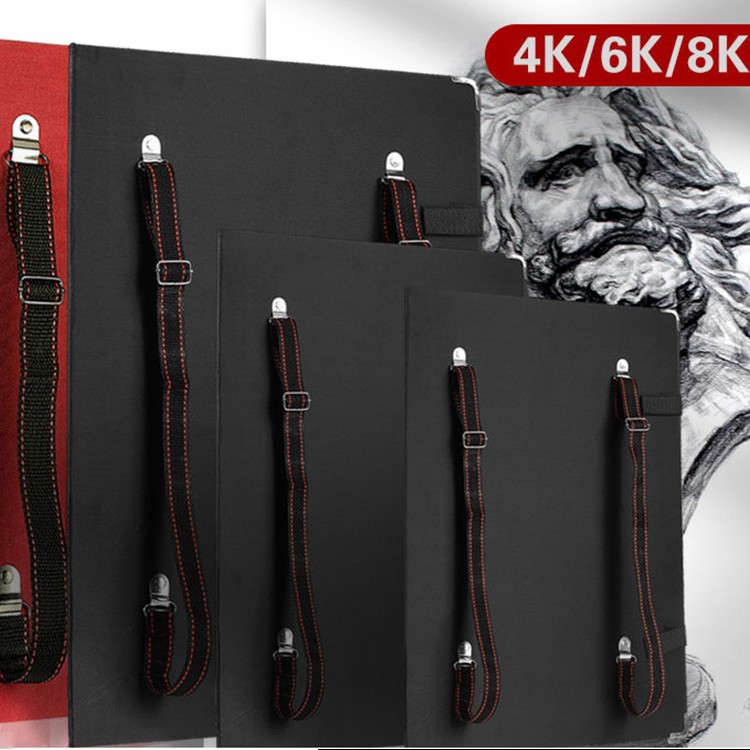 Sketching Tools for Sketchpad Art Students suit Full Sketchpad Bag 4K4 Open Sketchpad 8K for Beginners
