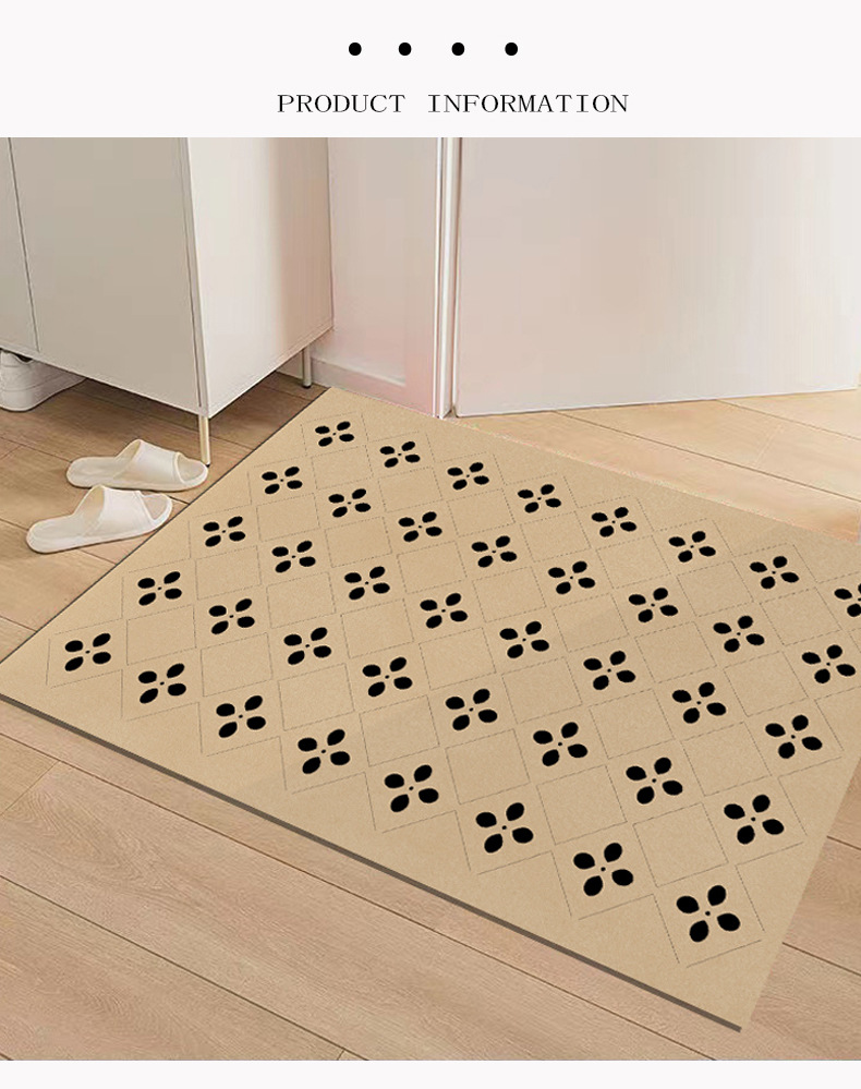 Rutschfeste Retro Fußmatte Für Eingang Küche Und Balkon_voghion.com