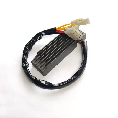 Motorcycle rectifier for electronic regulator