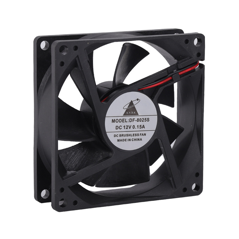 メーカー卸売りDF8025B2直流放熱ファン電気機器放熱多用途7葉電源ファン|undefined