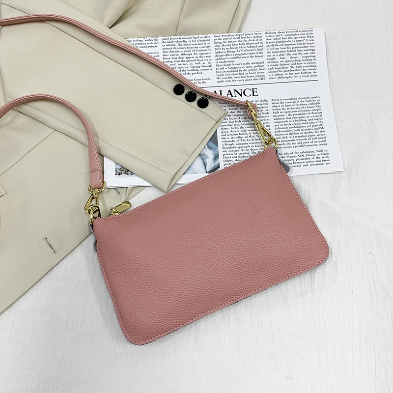 Women's Small Pu Leather Solid Color Basic Classic Style Zipper Phone Wallets display picture 5