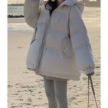 冬季外套女棉服女2022新款棉襖女學生韓版棉衣短款面包服寬松外套