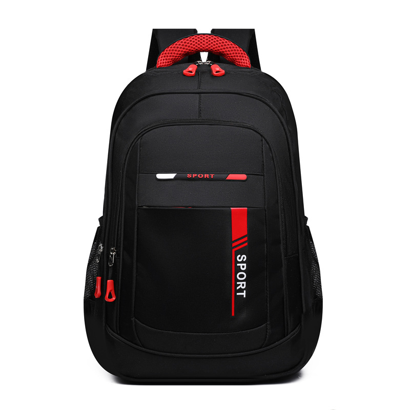 Nueva mochila simple casual de gran capacidad para hombres, mochila para computadora de viaje, mochila escolar para estudiantes universitarios de secundaria