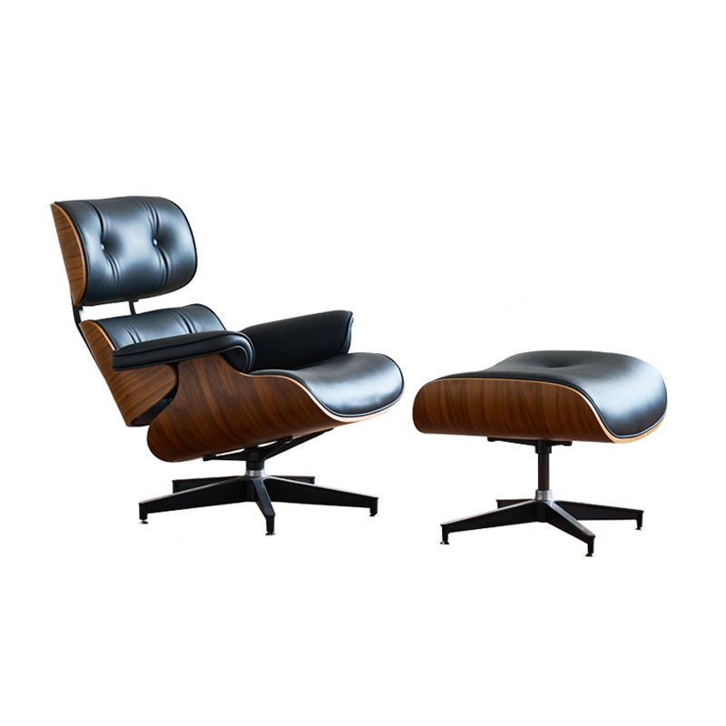Eames tumbona sillón sofá perezoso balcón sala de estar sofá individual sillón reclinable de oficina minimalista moderno siesta de ocio