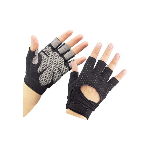 Cross-border sports cycling half-finger gloves fitness hand protector for men and women dumbbell equipment training anti-slip breathable sun protection gloves
