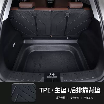 Trunk Mat New Wuling Plantronics Plus - tpe-waterproof-material-main-pad-rear-backrest-wuling-bingo