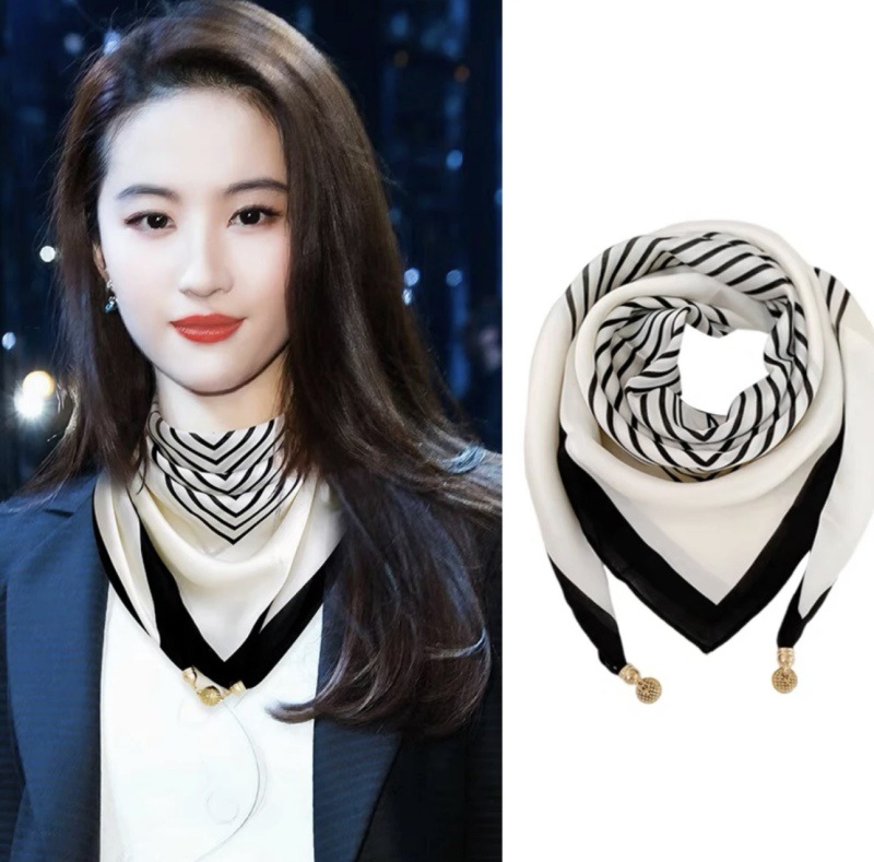 Striped white