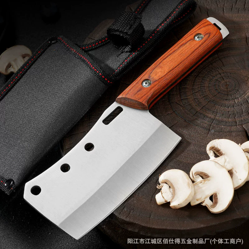 Outdoor kitchen knife kitchen cutter thickened sharp cutter Caimu camping machete mini multi-purpose knife