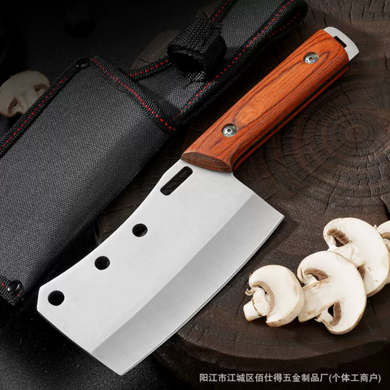 Outdoor kitchen knife kitchen cutter thickened sharp cutter Caimu camping machete mini multi-purpose knife