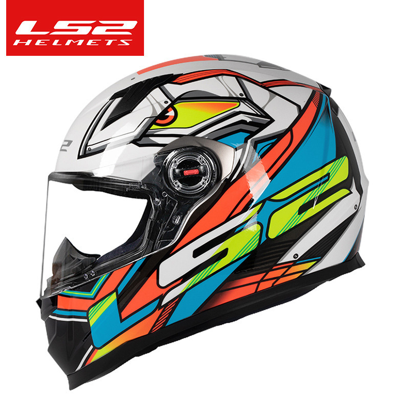 ls2 helmet motorcycle full helmet men's and women's electric car four seasons anti-fog kart summer locomotive 3C certification ff358