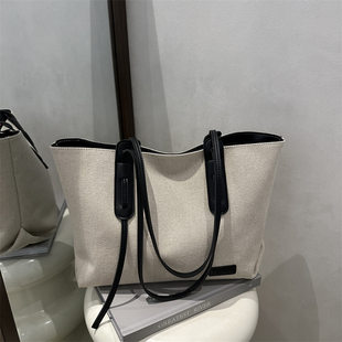 Capacious shopping bag, handheld one-shoulder bag