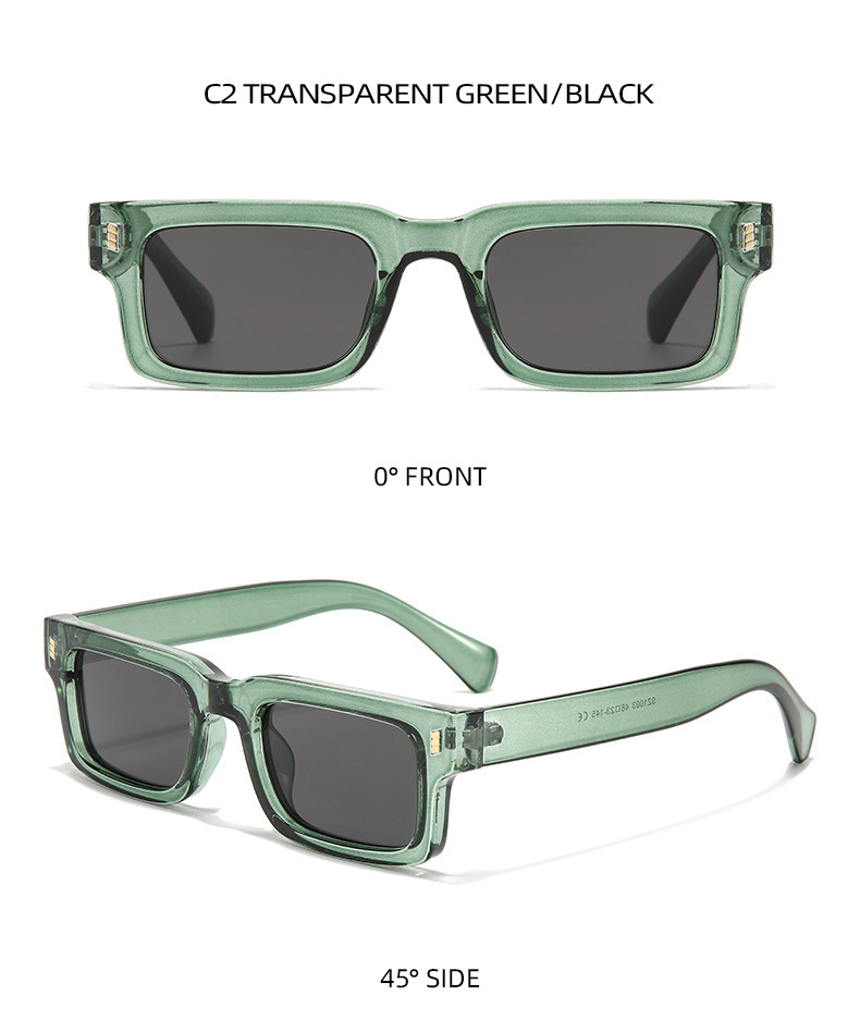 2024 spring retro small frame sunglasses European and American trend cross-border square sunglasses anti-ultraviolet foreign trade new_voghion.com