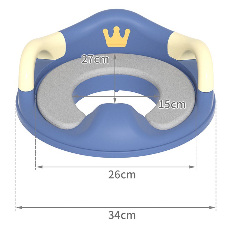 Asiento de inodoro para niños asiento de inodoro para bebés bebé hembra bebé extra grande cojín de inodoro infantil