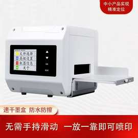 供应桌面专用喷码机静态智能自动打码机凹凸圆弧面台式日期喷码机