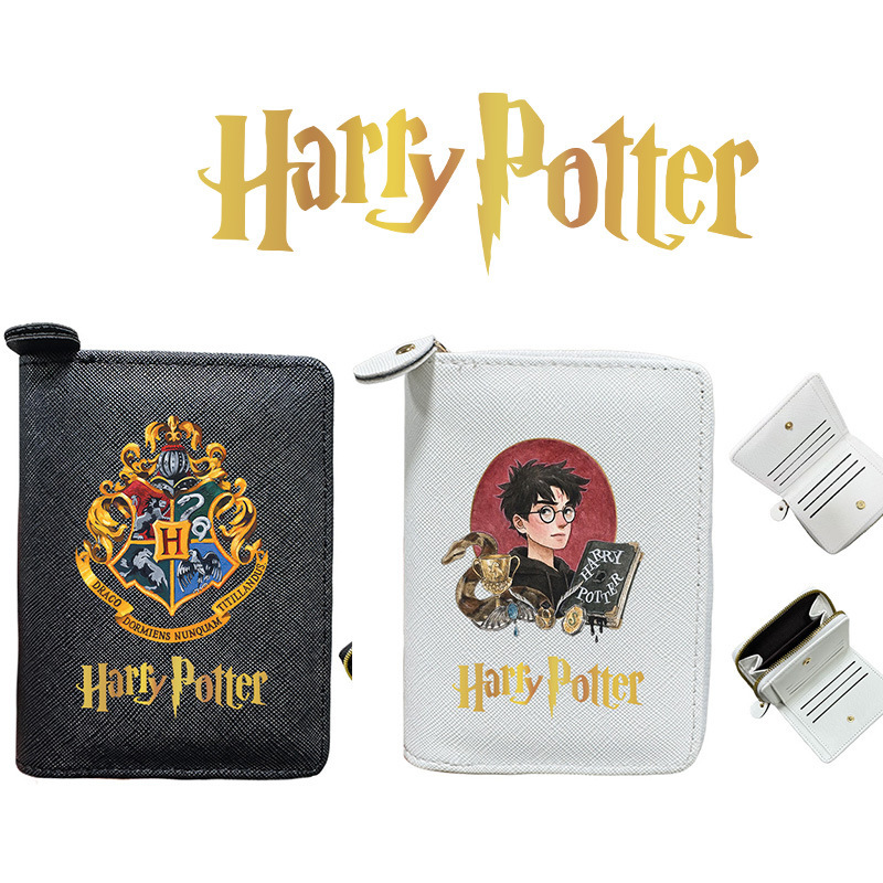 Cross-border American TV series Harry portable short wallet unisex foldable card holder compact leather wallet coin purse cross-border Cross-border American TV series Harry portable short wallet unisex foldable card holder compact leather wallet coin purse cross-border