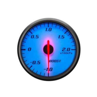 Cross-border 12V car modification instrument, automobile instrument - 6211-boost-gauge
