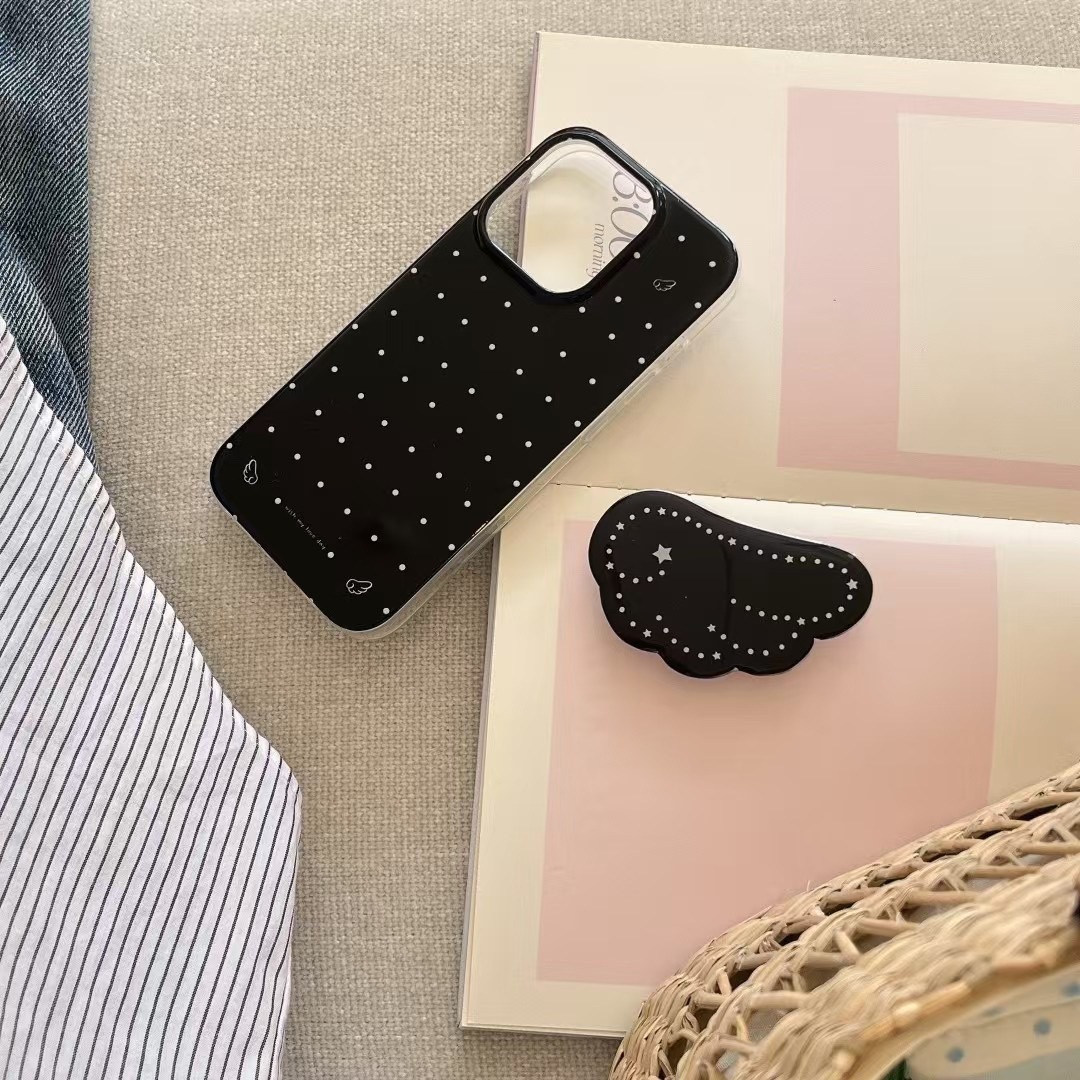 50g Weight iPhone Applicable Brands Phone Cases Classification tpu Material Polka Dots Pattern Simple Style Style Tpu Polka Dots Simple Style Phone Cases Phone Accessories 6