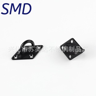 Stainless Steel Sunshade Sail Accessories Black Diamond Door Buckle Flower Basket Triangle Four Corner Outdoor Sunshade Sail suit X20
