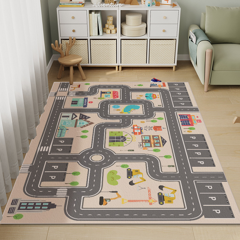 駐車場フロアマット、子供部屋読書エリア、寝室クロールマット、リビングルーム早期教育ゲームエンターテイメントエリアカーペット|undefined