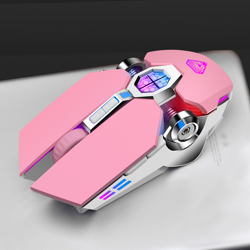 Emperor Leopard Q7 Wireless Charging Gaming Silent with Light Emitting Water Cooled Mechanical Mouse_voghion.com
