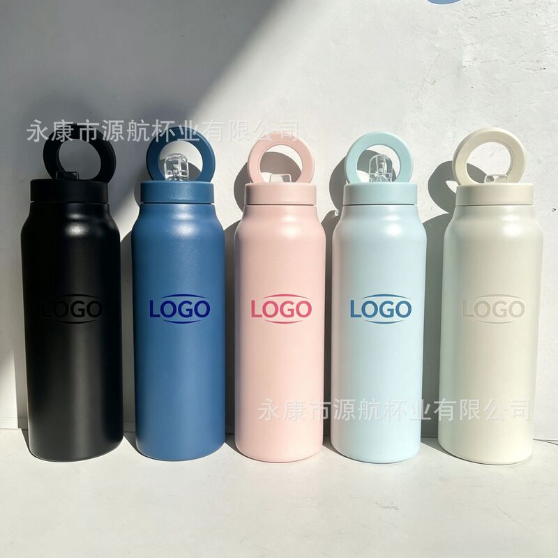 Yuanhang 24oz Leak-Proof Sports Water Cup, Fitness Pilates Double-Layer Magnetic Cup, Customizable Stainless Steel Thermos Cup Yuanhang 24oz Leak-Proof Sports Water Cup, Fitness Pilates Double-Layer Magnetic Cup, Customizable Stainless Steel Thermos Cup