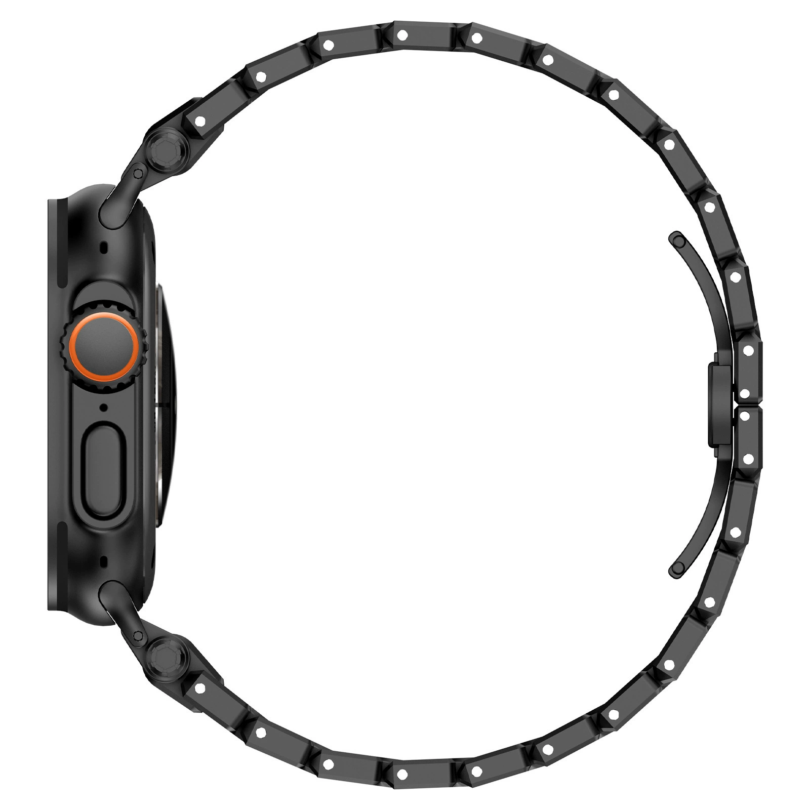 ticmate Explorer: ремешок из нержавеющей стали для Apple Watch Ultra, цвета серебряный, титановый, черный